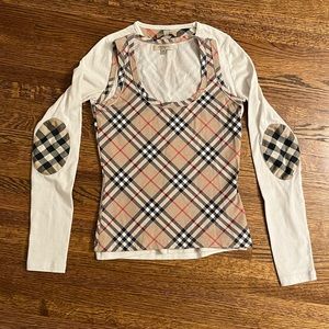 Burberry 2 piece top size XS